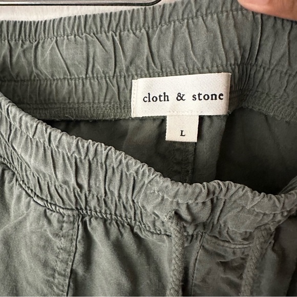 Cloth & Stone Olive Green Jogger Pants Size Large - Picture 5 of 10
